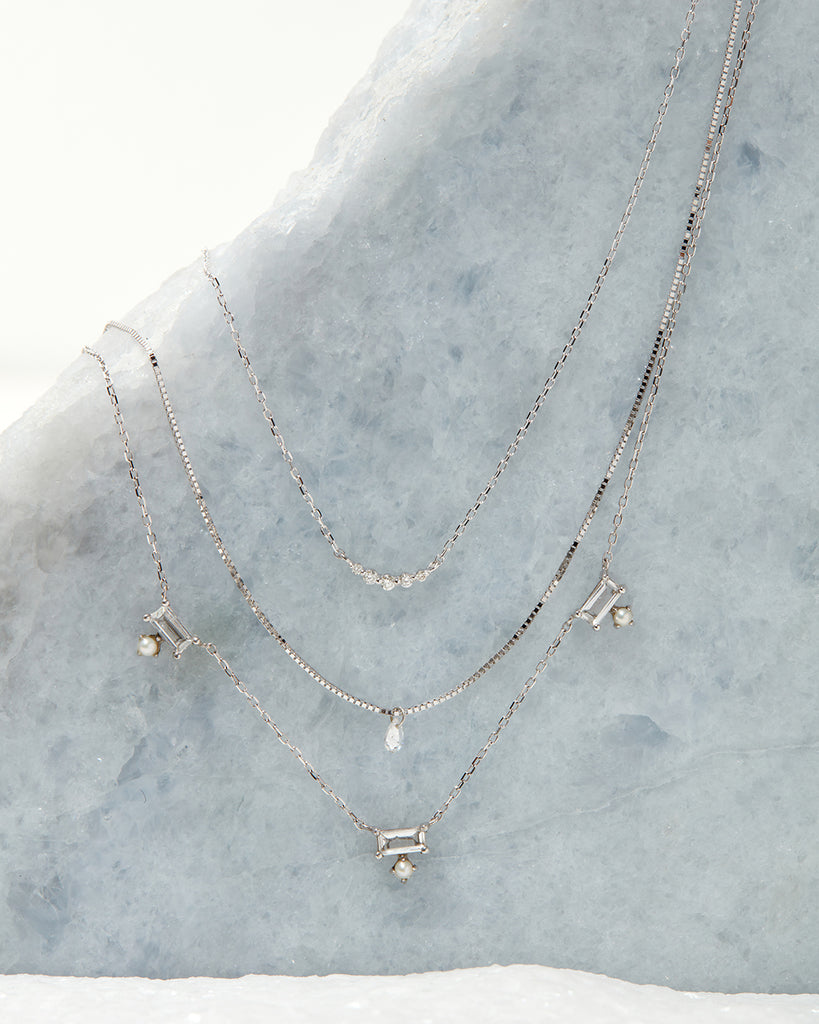 The Bella Diamond Charm Necklace